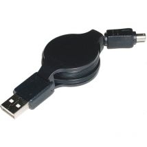 Usb 2.0 rétractable 120cm Nikon Câble (AM/Nikon8P) - Bematik