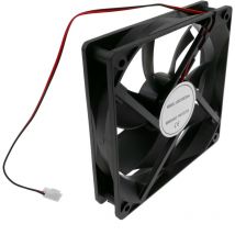 BeMatik - Ventilateur pour boîtier 120x120x25 mm de 12 VDC pour ordinateur et châssis avec roulement à billes