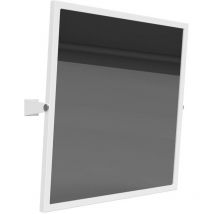 Bemeta - help Miroir mural inclinable pmr 60x60cm, Acier, Blanc (301401044)