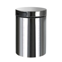 Bemeta - Poubelle suspendue 3L en Acier inoxydable, Inox (KOSZAV3NRZM)