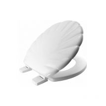 5900 sta-tite Round White Toilet Seat - Bemis