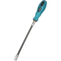 Cfgtvb - Bendable Hose Clamp Set 7mm Metric Socket Screwdriver Outdoor Hex Pipe Set Hose Extension Screwdriver Blue bfpbicwboe