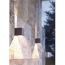 Beneito Faure - Applique murale led blanche IP54 6,8W à ailettes orientables 3000k