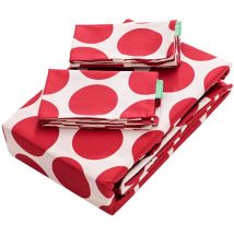 Benetton - parure 4PCS housse de couette double : housse de couette (220x220CM avec rabat 30CM) + draps housse (160X200 avec rabat 40CM) + 2