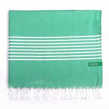 Benetton - hamman 80X165CM 170GSM 100%ALGODON verde casa Verde