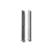 Beninca - paire de colonnettes en aluminium 1 m col12n 9230003