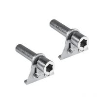 Par De Tubos L. 150 Mm Con Casquillo Soldado Y Galvanizado Beninca' Au2.45t 9868015