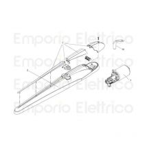 Beninca - pièce détachée moteur pour tom lt 24v pour bob2124.dk 968803080
