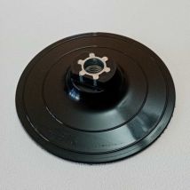 Platorello da 125mm flessibile in plastica con velcro per smerigliatrice angolare - Benman