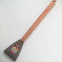 Spatola raschietto da 10cm con manico legno prolungato - Benman