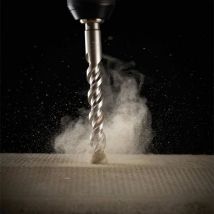 Super beton da 12x400mm punta prolungata per cemento, cemento armato e pietra - Benman