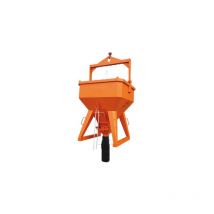 Eichinger - Benne à béton à tuyau 1500L droite déclenchement à corde 1034.14