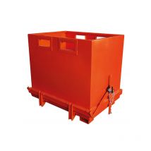 Benne à déchets à fond ouvrant - Capacité 1000 litres - SBFO800