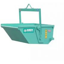 IMER – Benne à terre 8000 litres – Capacité 8000L, Poids 2700kg – Outil pour gros œuvre
