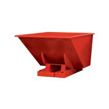 Benne à déchets auto-basculantes avec fourreaux - Cap. 1700 litres - SBA2000