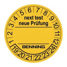 Benning - Vignette de contrôle d. 30 mm
