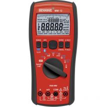 Benning - mm 12 Multimetro portatile Calibrato (iso) digitale Data logger cat iv 600 v, cat iii 1000 v Display (Counts):
