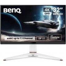 Moniteur Gaming mobiuz EX321UX 32 Pouces Mini led 1152 Zones 4K eARC 144Hz 1ms DP2.1, usb-c, hdmi 2.1, 99% P3 & Adobe rgb, DisplayHDR 1000,Freesync