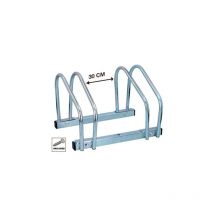 Benson - Bike Parts Fahrradständer für 2 Fahrräder zur Wand- oder Bodenmontage, platzsparend und einfach zu installieren, 395x320x270 mm,