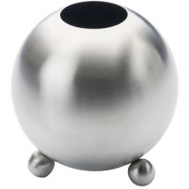 Metrox Wasserverdunster Edelstahl Kugel, Füllmenge 900 ml, Raumklima, 12 cm