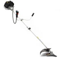 Xpotool - Wiltec 2in1 Benzin Rasentrimmer 1,76PS 1,3kW, Rasenschneider mit Motorsense und Freischneider, Rasenkantenschneider mit 225 mm Schnittlänge