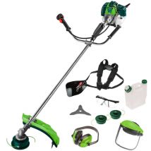 Verto - 9 tlg. Rasentrimmer 1.4kW Benzin, 255/460 mm ink. Zubehör