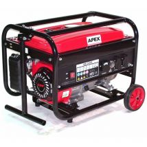Benzin Stromerzeuger 3000 Mit Fahrwerk 06262 Generator Notstromaggregat Fahrbar