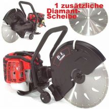 Apex - Benzin Trennschleifer 400 Motorflex 56337 + 1 x zusätzl. Diamantblatt 56338