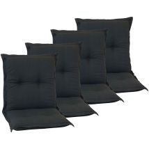 Beo Basso Lusso Lehner Au91 New York Nl Saumauflageangenehmer Comodità Basso Indietro, Di Circa 100 X 52 Cm, Spessore Di 7 Cm, Antracite