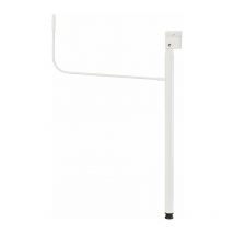 Hammel - Béquille de soutien blanche - 655 à 690 mm - Pellet asc