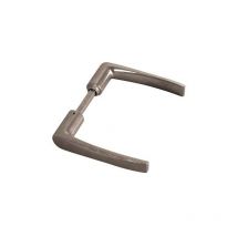 Béquille double 1166 aluminium Argent Poli