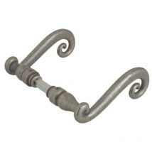 Bouvet - béquille double aquitaine fer carré 7MM finition époxy noir B45DB34B