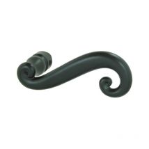 Brionne - Béquille double Cévennes Carré de 7x78 - Noir - 1020727NR