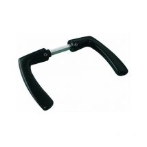 Bequille double portalis polybloc noire 7 x 140 1 portee