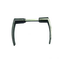 Dubois Industries - Béquille Double Pour Porte. Portail Et Grille Dac Alu Poli Polybloc 1p - Section Du Carré : 6 Mm - Longueur Du Carré : 100 Mm - 