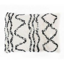 Berbere ethno - Coussin style berbère naturel 40x60 - Blanc