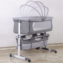 Skecten - Berceau Cododo Relevable, Calidoo Lit Cododo de Bébé avec Moustiquaire pour les Bébés de 1 à 36 Mois