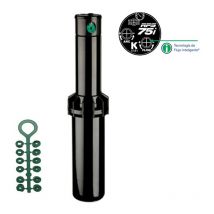Beregnungssprinkler K-Rain RPS75I 3/4'' Reichweite 4 bis 14,6 m Professioneller einstellbarer Winkelsprinkler Durchflussko