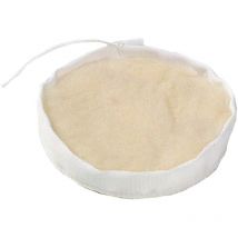 Tivoly • Polierkappe aus Baumwolle mit Schnur • Ø125 mm • Zum Polieren aller Oberflächen