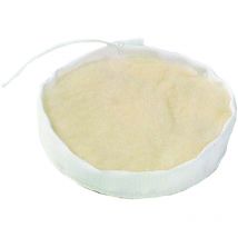 Tivoly • Cuffia per lucidatura in cotone con cordino • Ø125mm • Per lucidare tutte le superfici