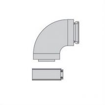 Beretta 1100089 - Elbow Alu 90° 60/100 Standard