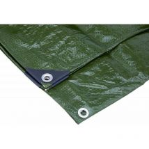 Berger&schröter - Tarpaulina textil 15 x 6 m 140 g / m² verde