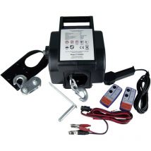 Verricello elettrico lb2000 boat Trazione a fermo=622 kg Trazione avvolgimento=1361 kg Telecomando, c - Berger&schröter