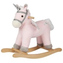Schaukelpferd für Kinder - Klein - 1 bis 3 Jahre - Schaukeltier -