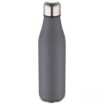 Walking anywhere bouteille de soda 500ml acier inox gris - Bergner