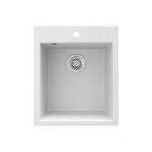 Évier Venice, Blanc, 42.5 x 50 cm, Bergström