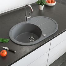 Bergstroem - vier , Gris, 78 x 50 cm Rond avec emplacement de séchage, Bergström