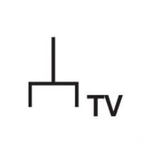 4011334440901 prise d'antenne 12033565 lgr mat W.1 - Berker