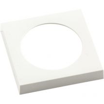 Berker Integro Pure Steckdosen-Rahmen 1-fach, KS polarweiß glänzend