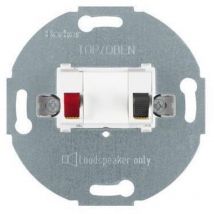 Berker 457209 Lautsprecher-anschlussdose Modul-einsätze Polarweiß, Matt
